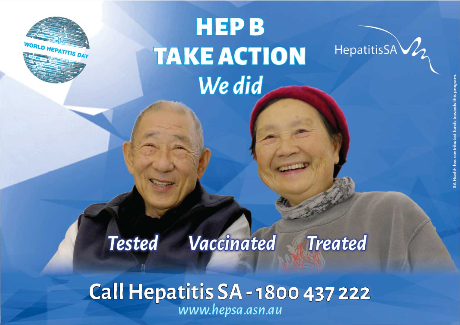Hep B Take Action poster